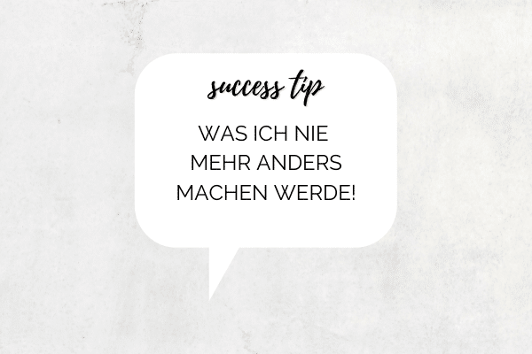 erfolgreich sein